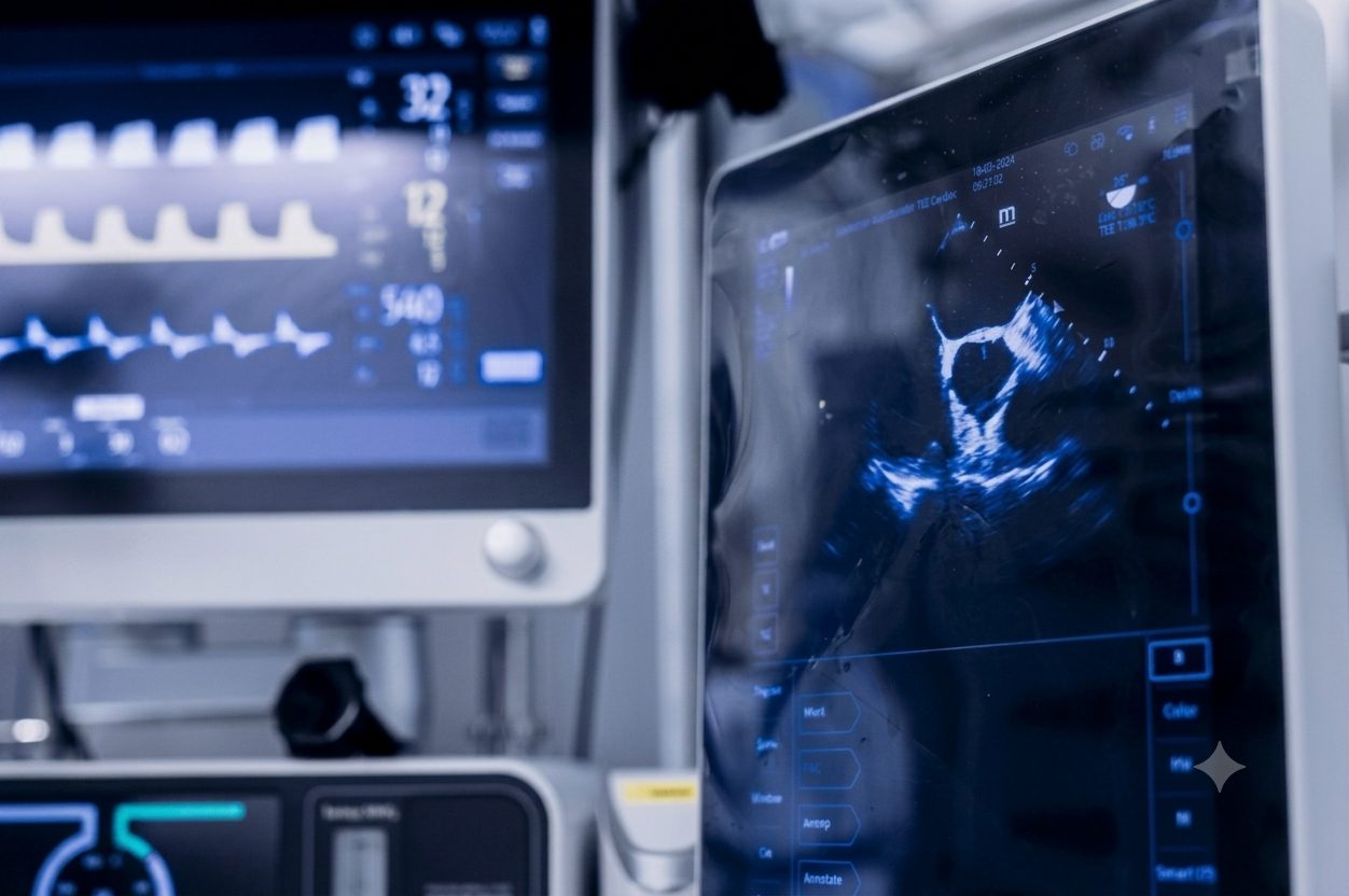 Patient-monitoring and diagnostic equipment in a hospital setting