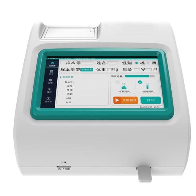 LED Screen Vet Immunofluorescence Analyzer Machine NEUYT04