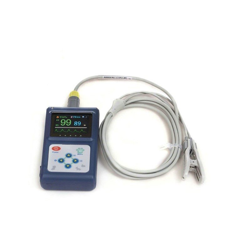 CMS60D-VET Veterinary Clinic Equipment Pulse Oximeter Veterinary Instrument with Tongue SpO2 Probe