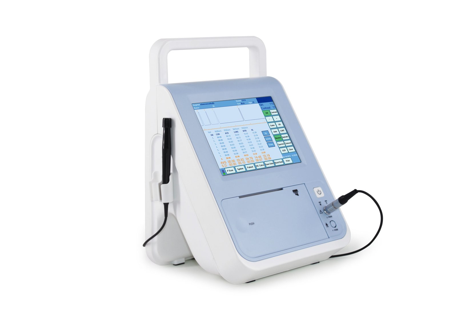 A B Scan Ophthalmic Ultrasound Pachymeter NEUPU21