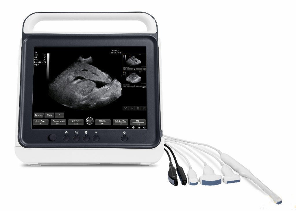 Portable Touch Screen Veterinary Ultrasound Scanner Machine NEUVU40