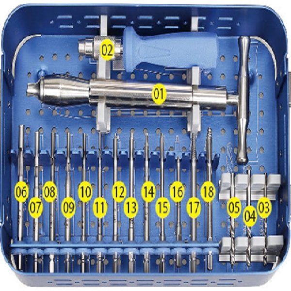 Broken Screw Extractors Instruments Set(A016)