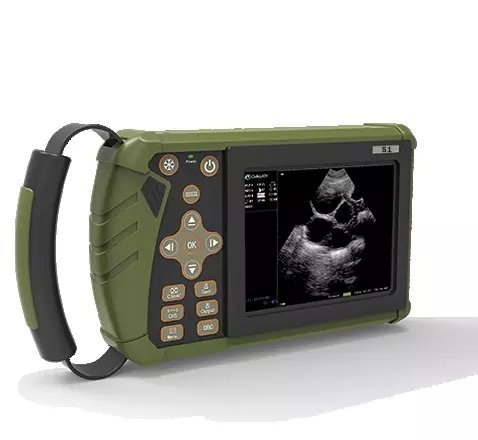 Professional Palm Full Digital Veterinary Ultrasound Diagnostic System 5.6 inch LED HD MEK-VET6