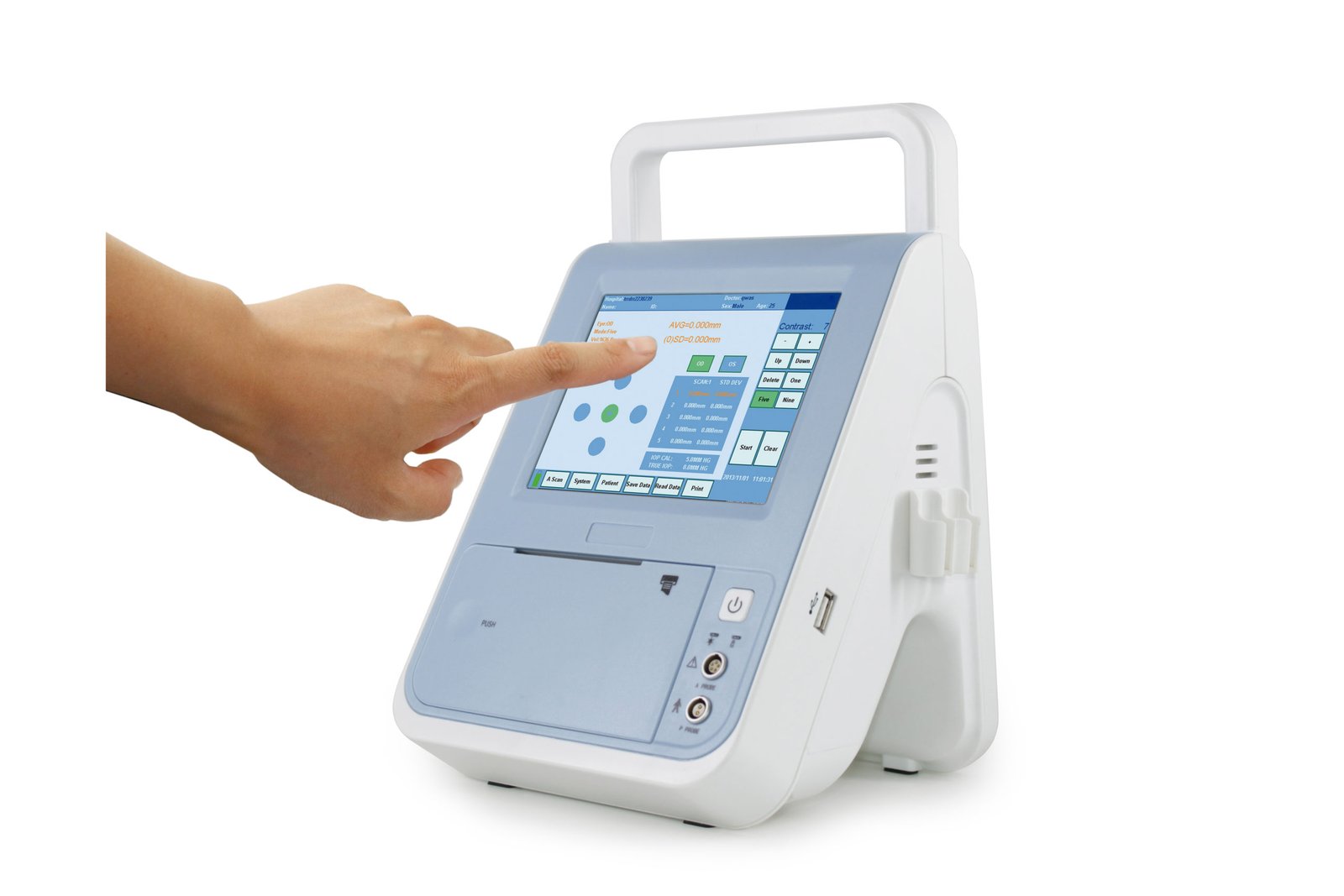 A B Scan Ophthalmic Ultrasound Pachymeter NEUPU21