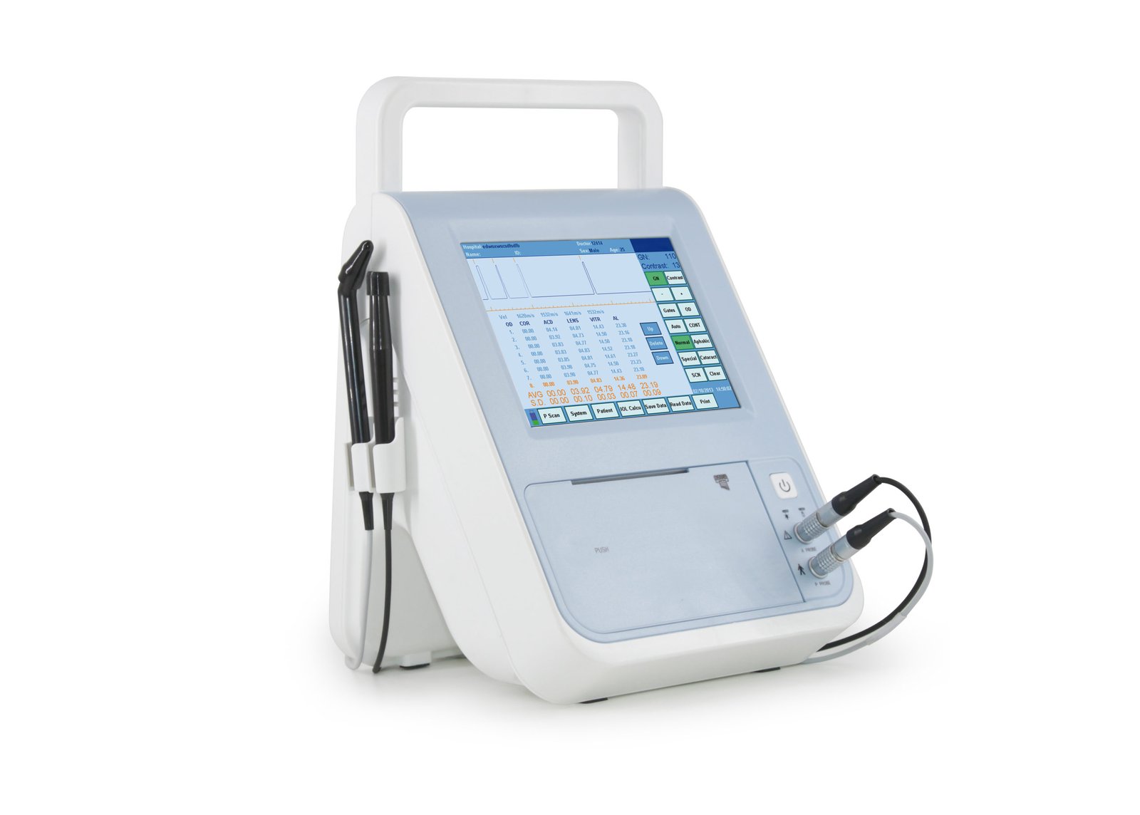 A B Scan Ophthalmic Ultrasound Pachymeter NEUPU21
