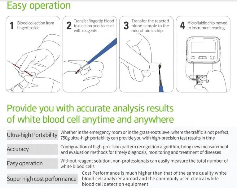 White Blood Cell Analyzer WBC Series NEUBX01
