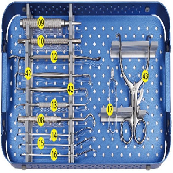 Veterinary Orthopedic Instruments Set 1.5/2.0/2.4/2.7/3.5mm