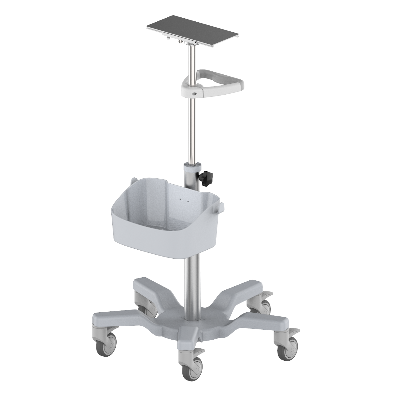 Mobile Computer Crash Carts Medical Trolley Laptop Medication Cart