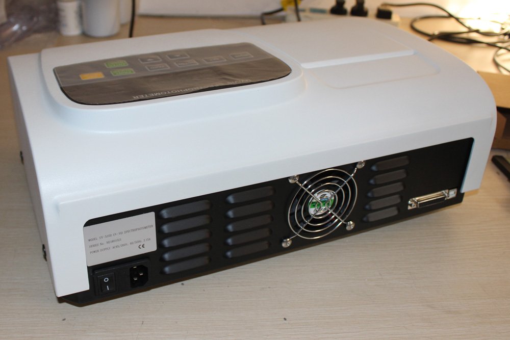 LCD Screen Uv Visible Spectrophotometer NEUUV09