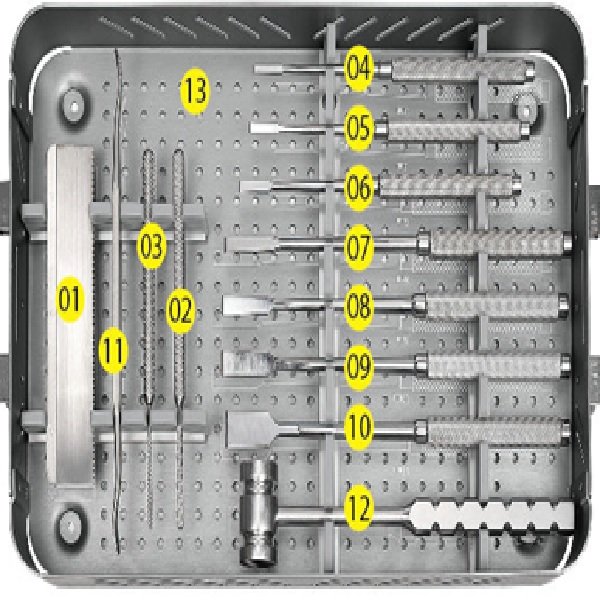 Veterinary Trochlea Rectangular Sulcoplasty orthopedic Instruments Set(A015)