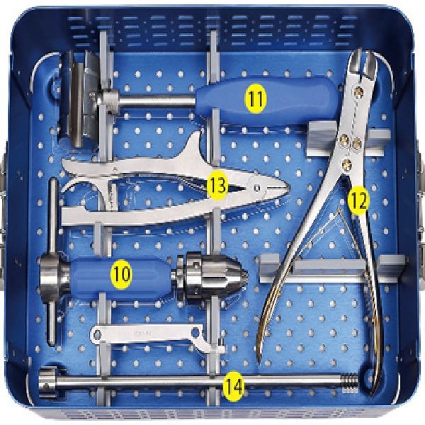 Veterinary Elastic Nail Instrument Set (A014)