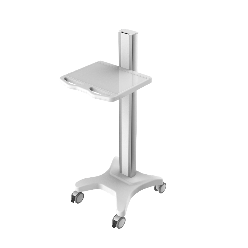 Eye Clinical Examination Equipment Hospital Trolley Mobile Medical Workstation Cart Medical Roll Stand