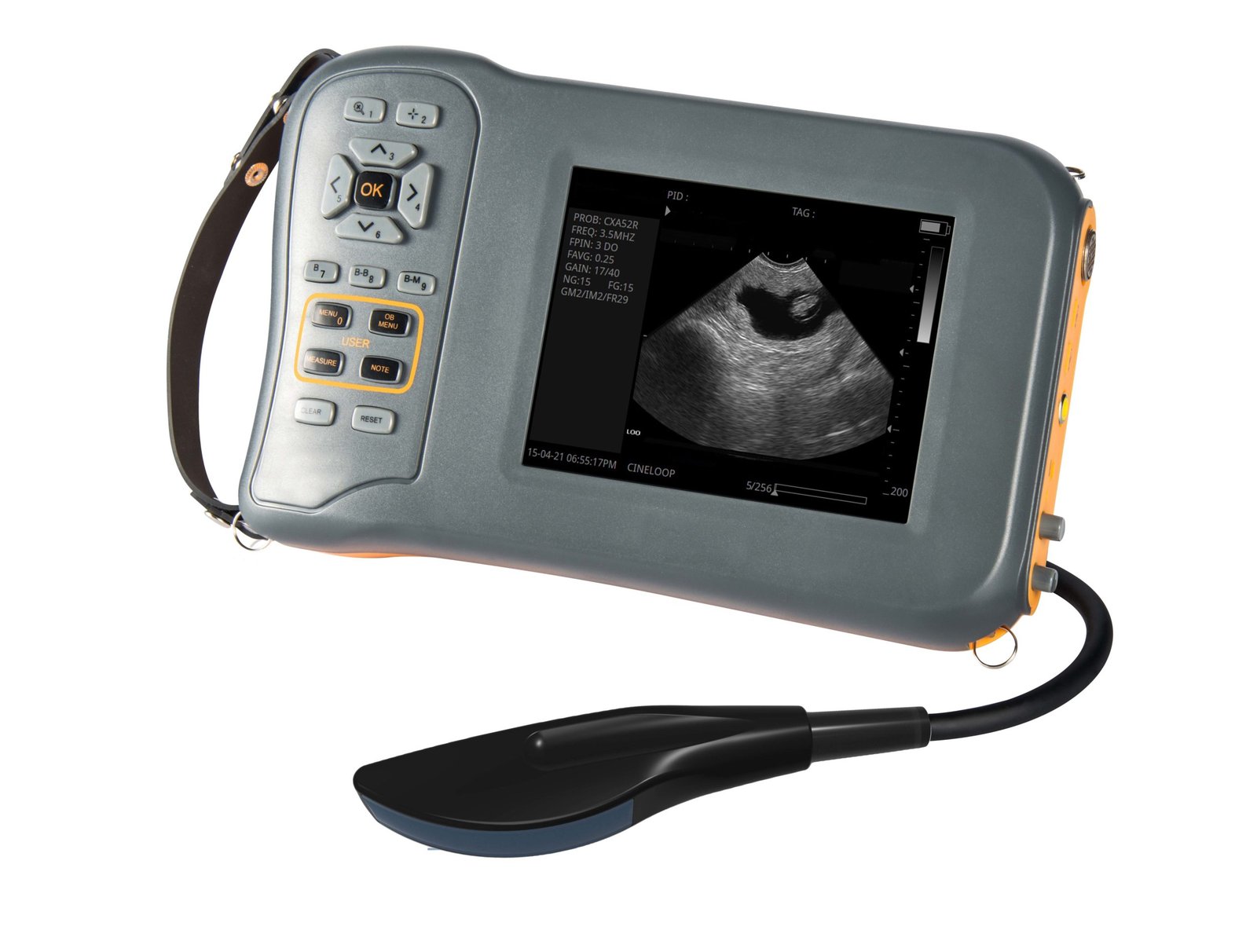 Mini Portable Veterinary Black and White Ultrasound Machine NEUVU42