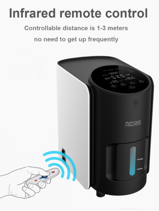 Household 5 Liter Movable Oxygen Concentrator with Smart Voice NEUZY35