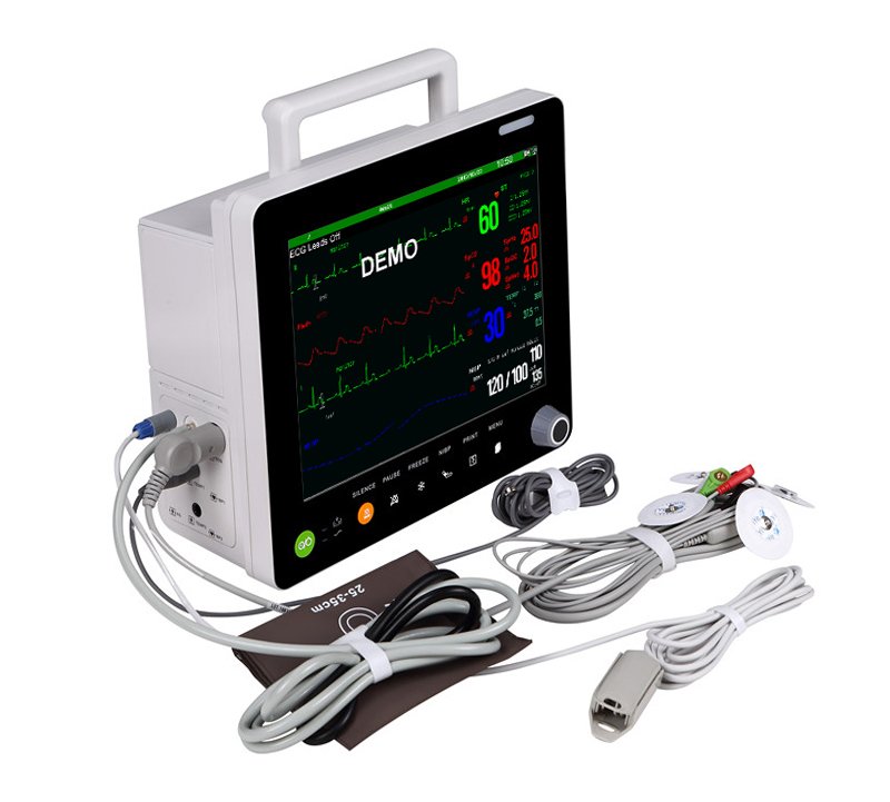 Multi-Parameter Patient Monitor 12.1 Inch Color TFT Portable Medical Equipment NEUMP12