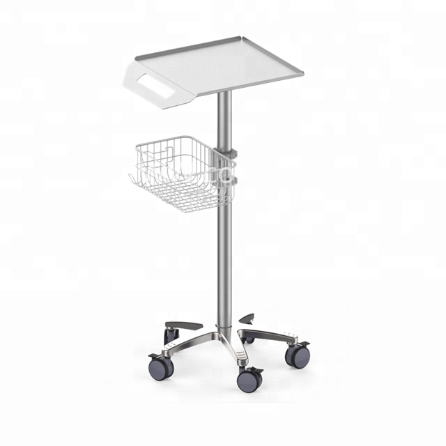 Medical Machine Trolley / Ultrasound Trolley / Patient Monitor Rolling Stand